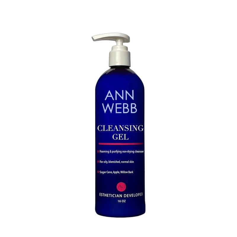 Foaming Cleansing Gel for Oily & Blemished Skin - Non-Greasy Exfoliating Formula | 16 oz