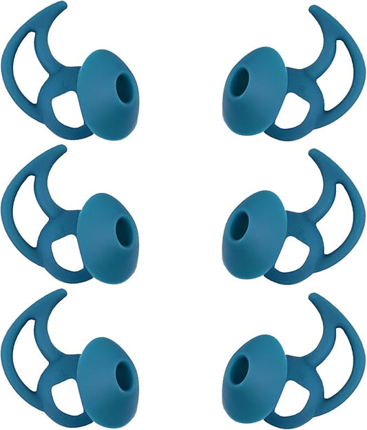WKYMY Earbud Replacement Tips Earbud Covers Silicone Tips Compatible with Bose Quietcomfort and Sport Headphone Eartips Ear Bud Tips Large 3 Pairs