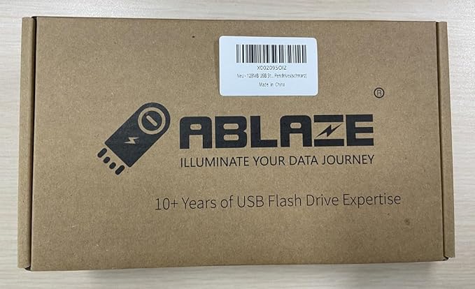 ABLAZE 128MB USB Flash Drive 100 Pack, USB 2.0 Thumb Drives with Lanyards Bulk Memory Sticks Pendrives 100PCS (Black)
