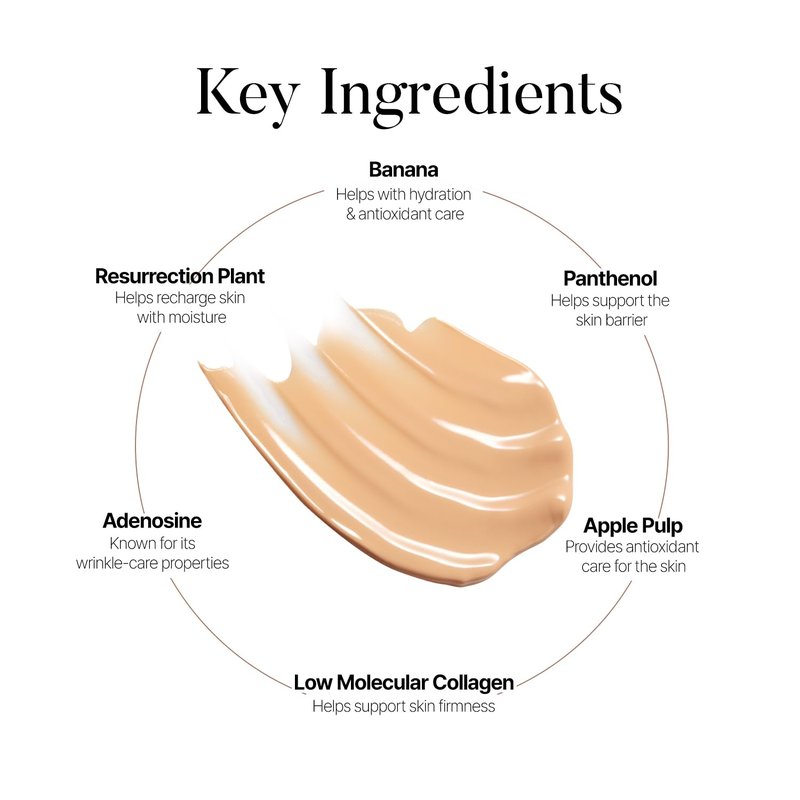 shaishaishai BANANA Conceal Cream, Hydrating Under Eye Cream & Dark Circle Coverage, Anti-Fine Lines & Smoothing, Non-Sticky, Korean Skincare, 0.52 oz