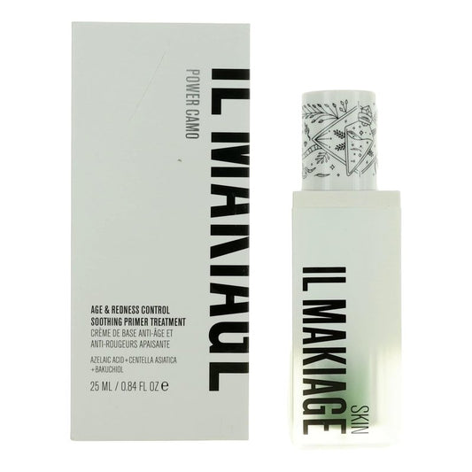 Il Makiage Power Camo Redness Defense - Age & Redness Control Soothing Primer: Green Tinted Makeup Primer that evens out skin tone and preps for makeup, enhancing your natural beauty.