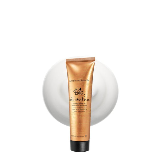 Bumble and bumble. Brilliantine Styling Cream | Adds Separation and Shine | With Castor Oil | For Medium to Thick Hair Types, 2 Fl Oz