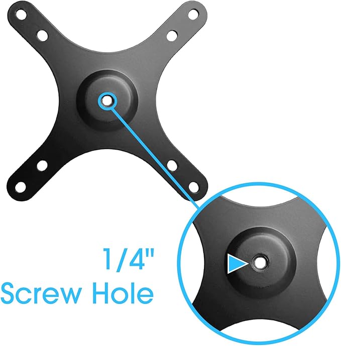 Kado Portable Monitor Stand Adapter 1/4" Screw Hole to 100x100mm 75x75mm
