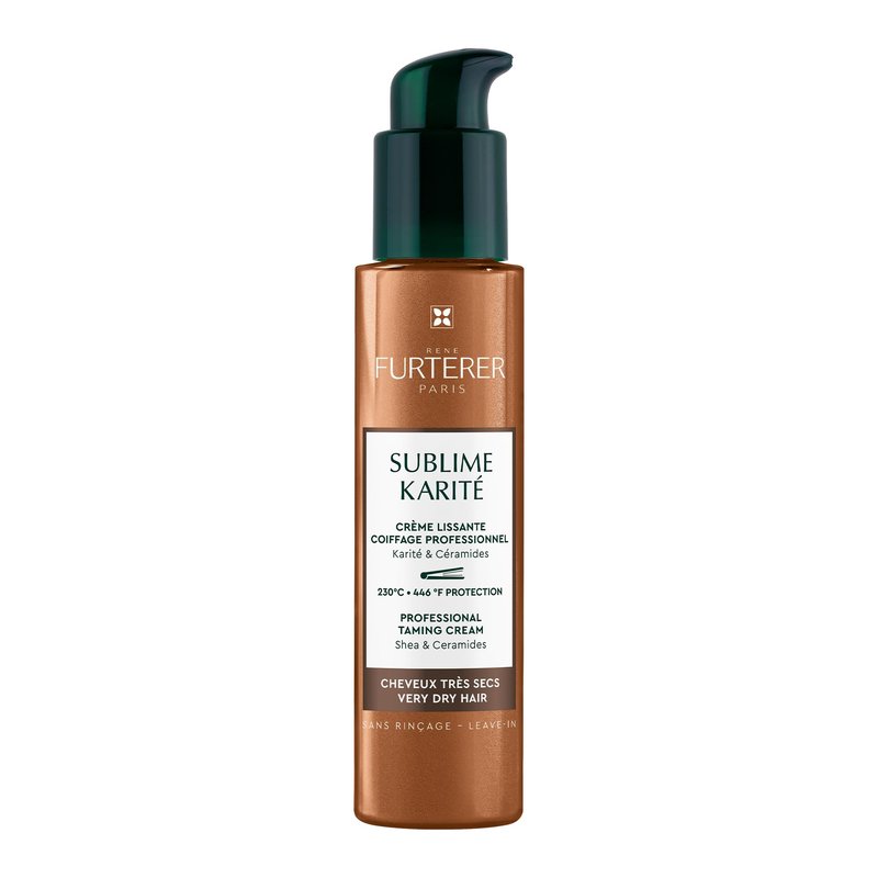 René Furterer Sublime Karité Professional Taming Cream - Shea butter, Ylang-Ylang Essential Oil & Ceramides 3.3 fl oz.
