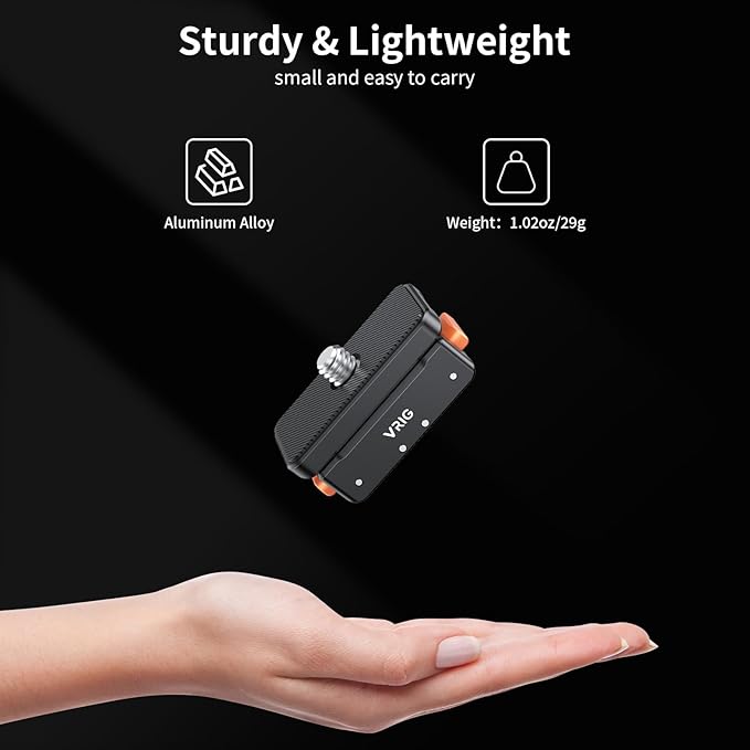 VRIG Magnetic Base for Insta360 Ace/Ace Pro Magnetic Quick Release Adapter Tripod Adapter Mount with Ace Pro 2/ X5/ X4 Air/ X4/ X3/ X2/ ONE RS