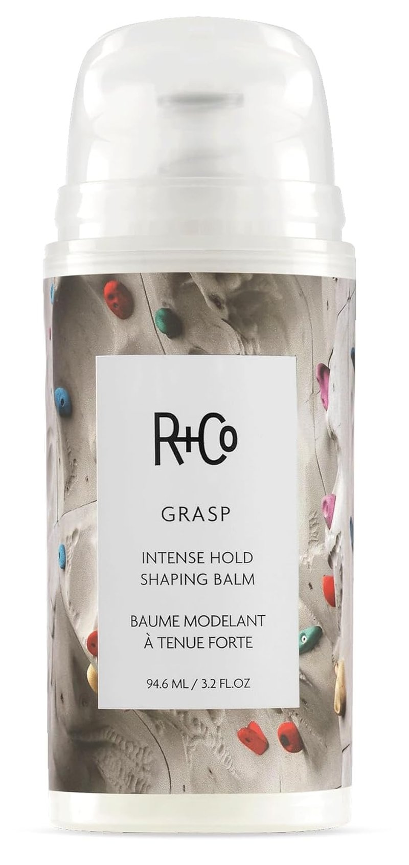 R+Co Grasp Intense Hold Shaping Balm - Strong Hold Hair Styling Cream | 94.6 ml / 3.2 oz