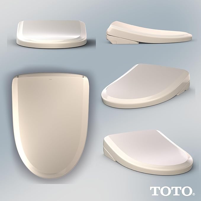 TOTOÂ® WASHLETÂ® S7A Electronic Bidet Toilet Seat with EWATER+Â® Bowl and Wand Cleaning and Auto Open and Close Classic Lid, Elongated, Sedona Beige - SW4734#12