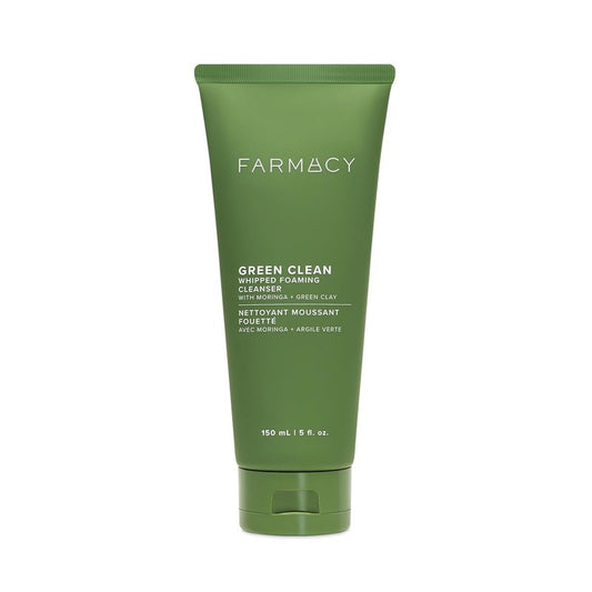 Farmacy Foaming Face Wash for Oily Skin - Oil-Free Gentle Cleanser with Green Clay | 150ml