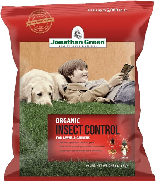 Jonathan Green (12202) Organic Insect Control For Lawns & Gardens - Lawn Insect Killer (5,000 Sq. Ft.)
