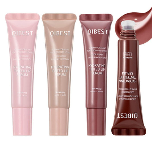 Riroenst 4-Piece Hydrating Lip Gloss Set, High Shine Glass Finish Plumping Lip Jam, Moisturizing Jelly Lipstick Gift for Women