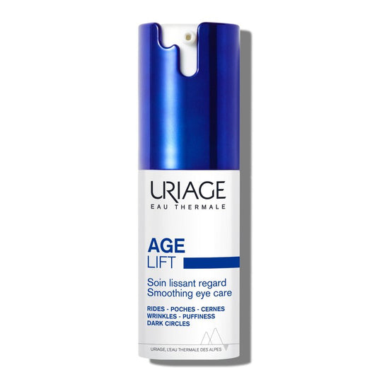 Uriage Age Lift Multi-Actions Eye Contour Cream, Formulated with Retinol, Hyaluronic Acid and Vitamin C & E to Reduce the Appearance of Fine Lines, Puffiness and Dark Circles