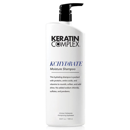 Keratin Complex Hydrating Shampoo - 33.8oz | Moisturizing Formula for Soft, Healthy Hair