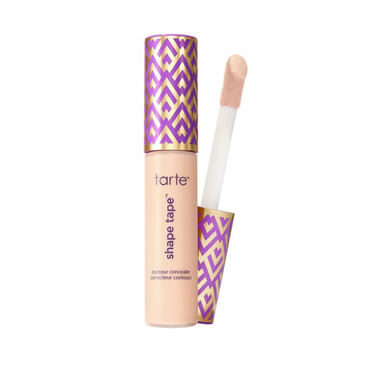 tarte shape tape concealer – Full-Coverage Creaseless Soft Matte Finish, Brightening Under-Eye & Face Makeup, 16hr Longwear, Vegan & Cruelty-Free, full size, 12B fair beige