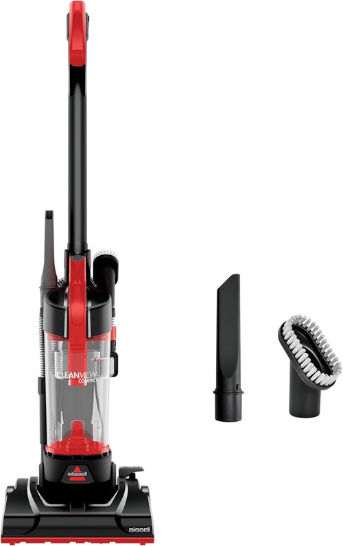 Bissell CleanView Compact Vacuum - Lightweight & Powerful Suction | Ideal for Dorms & Apartments, 3508