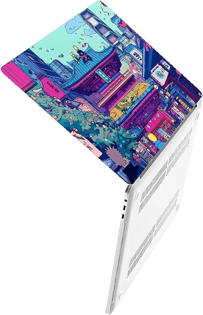 COTAIL Compatible with MacBook Air 13.3 13.6 Inch Case 2022 2021 2020 2019 Plastic Hard Shell Case Cover,13.3 Pro(A1706/A1708/A1989/A2159/A2289/A2338), Traditional Japanese Architecture
