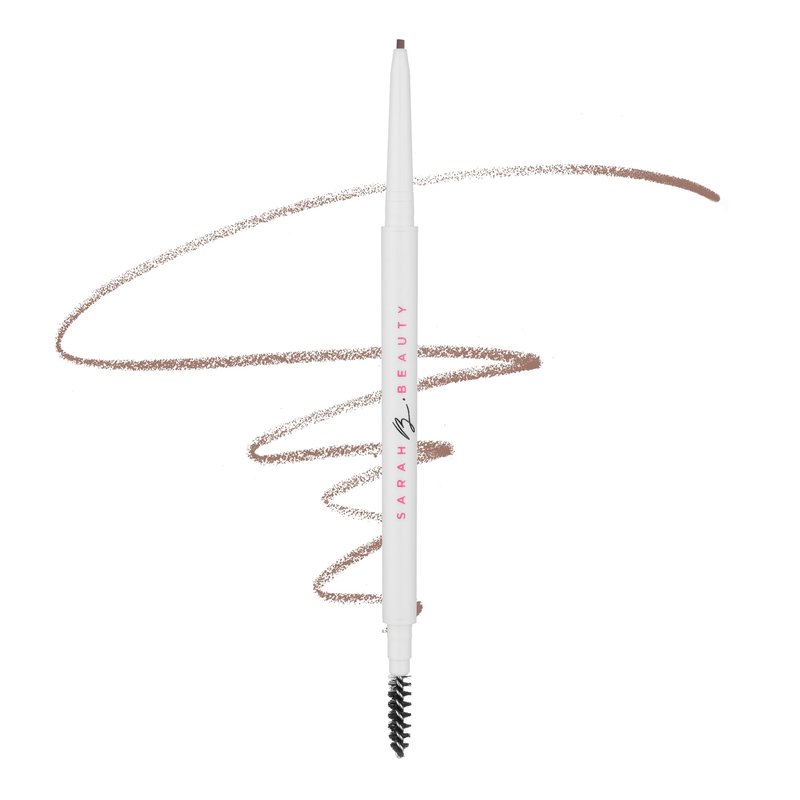SARAH B. BEAUTY Better Brow - Retractable Eyebrow Pencil with Spoolie | Vegan & Cruelty-Free | Long-Lasting, Precision Brow Definer for Natural, Flawless Brows - Available in 6 Shades (CREME BRULEE)