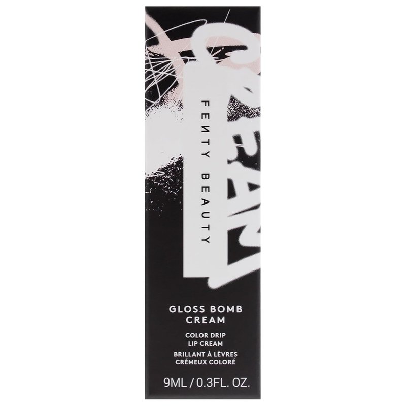 Fenty Beauty Gloss Bomb Color Drip Lip Cream - 04 Cookie Jar | Moisturizing Lipstick, 0.3 oz
