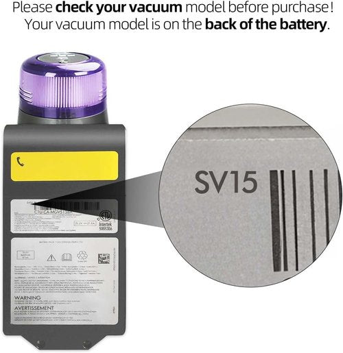 Dyson 2-Pack Replacement Filters - Washable & Reusable for V11 Animal, V11 Torque Drive, V15 Detect