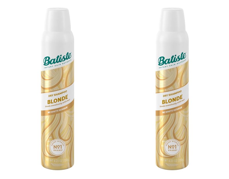 Batiste Dry Shampoo for Blonde Hair - Oil Absorbing Formula | 3.81 Fl Oz, Pack of 2