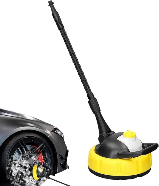 Pressure Washer Surfaces Cleaner - Patio Cleaner Powerful Sidewalk Scrubber | Outdoor Scrubber Multipurpose Pressure Washer Attachments for Driveways Sidewalks Yards