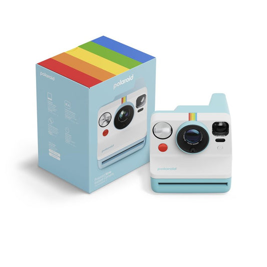 Polaroid Now 3rd Generation I-Type Instant Film Camera - Arctic Blue - Camera Only No Film (9157)