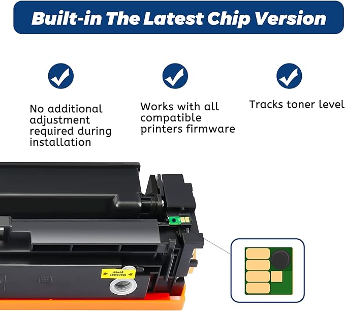 212A Magenta Toner Cartridge,Compatible Replacement for HP 212 A W2123A 212X W2120X, for HP Color LaserJet Enterprise M554 m554dn M555 M555dn Flow MFP M578 Printer, with Upgraded Chip,No Fading