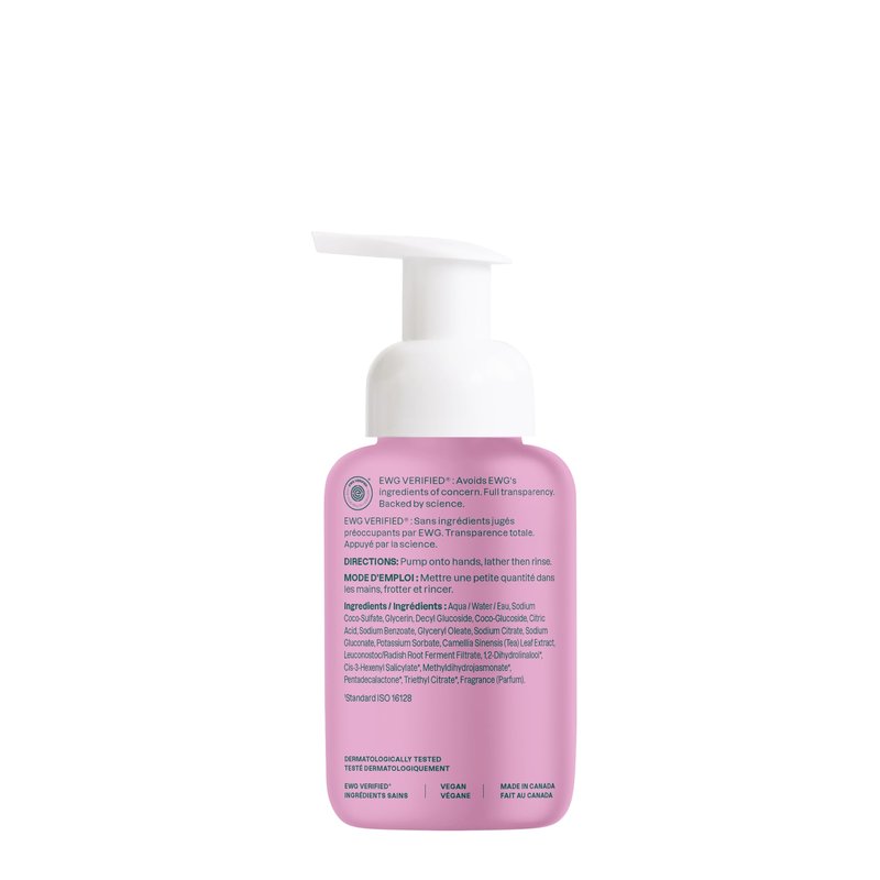 ATTITUDE Foaming Hand Soap, EWG Verified, Plant and Mineral-Based Ingredients, Vegan and Cruelty-free Personal Care Products, Coconut & Wild Berries Scent, 10 Fl Oz