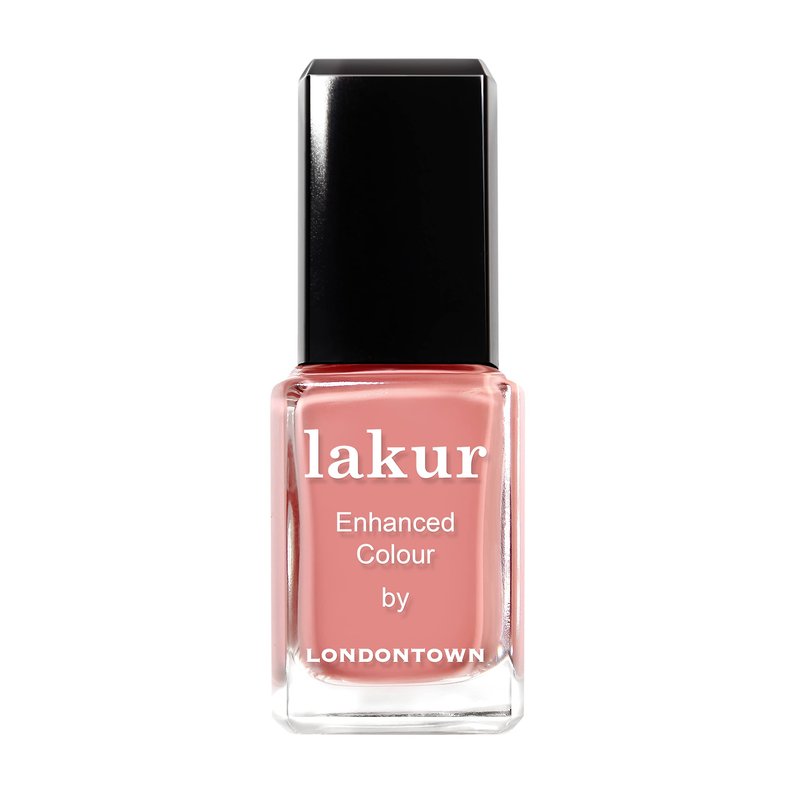 LONDONTOWN Lakur Nail Polish â Purple & Pink Shades, Rose-Tinted Glasses, 0.4 Fl Oz, Long-Lasting, Streak-Free, Chip-Resistant | 21+ Free Non-Toxic Vegan Nail Color, Strengthens & Hydrates Nails
