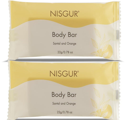 NISGUR Hotel Bar Soap Bulk 0.78 oz Pack of 100 Hotel Soap Bars