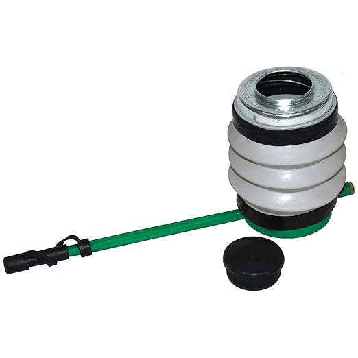JT Eaton 530-GN Insecticidal Duster with Green Powder Coating, Holds 1.2oz Diatomaceous Earth or 5oz Boric Acid