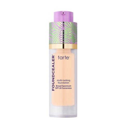tarte babassu foundcealer dewy foundation Broad Spectrum SPF 20 Sunscreen – Foundation & Concealer in 1, Vegan Skincare Makeup, Medium Coverage, Cruelty-Free, full size, 8B porcelain beige