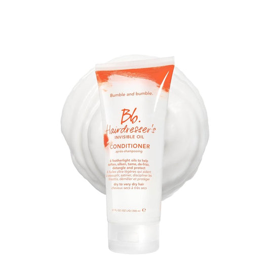 Bumble and Bumble Hairdresser's Invisible Oil Conditioner - Hydrating, Anti-Frizz, Color Safe | For All Hair Types with Coconut, Grapeseed & Argan Oil