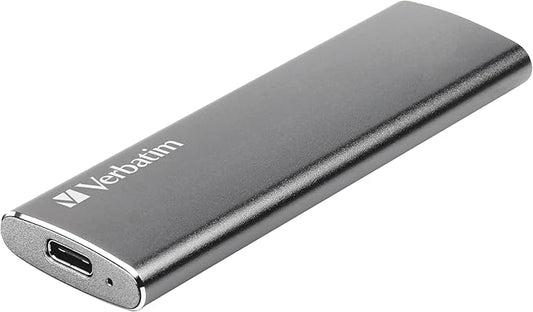 Verbatim 480GB Vx500 External SSD, USB 3.1 Gen 2 - Graphite (47443)