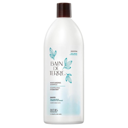 Jasmine Moisturizing Shampoo - Luxurious Hydration with Argan & Monoi Oils | Paraben-Free, Color-Safe, Vegan