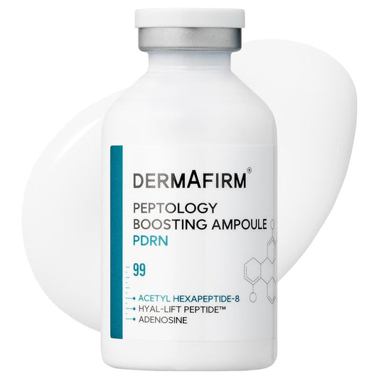 Dermafirm Peptology PDRN Boosting Ampoule - Hydrating Anti-Aging Face Serum | 30ml (1.01 fl. oz)