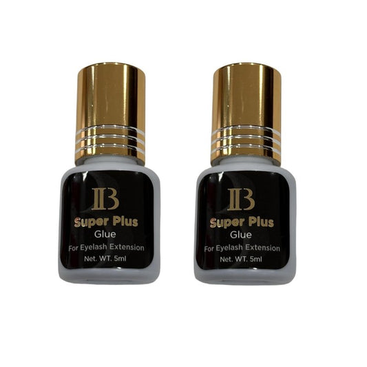Eyelash Extensions Glue - Professional Low Smoke 5ml | 1-2 Sec Drying Time, Lasts 5-6 Weeks, 2 Pack