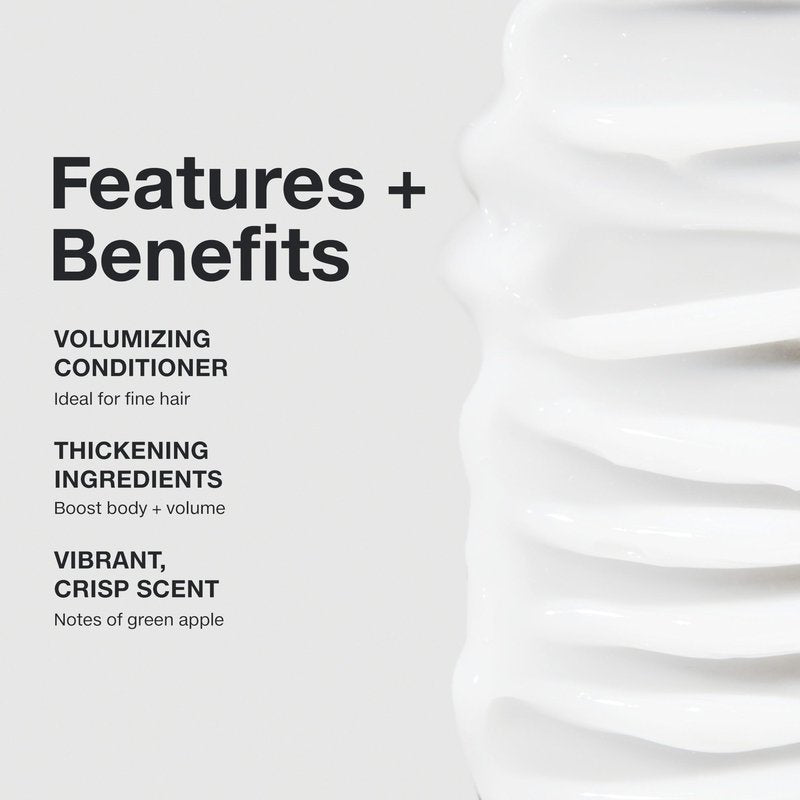 Paul Mitchell Extra-Body Conditioner, Adds Bounce + Fullness, For Fine Hair, 33.8 fl.oz
