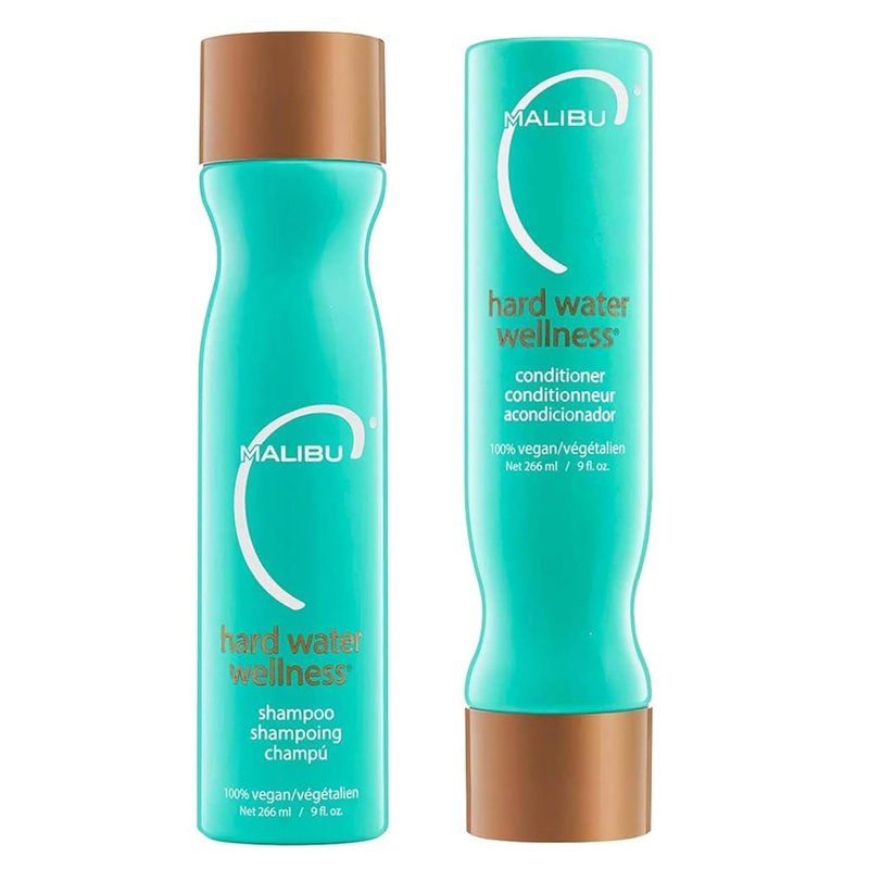 Malibu C Hard Water Shampoo & Conditioner Duo - Hydrating Hair Care for Shine & Manageability | 9 oz
