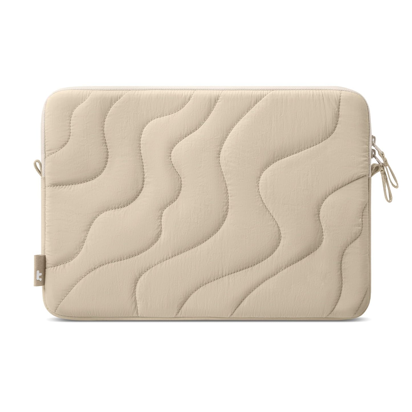 tomtoc 360 Protective Puffy Laptop Sleeve for 13-inch MacBook Air M5/A3449(2026)/M4/M3/M2 A3240 A3113, MacBook Neo A18 & MacBook Pro M2/M1, Quilted Soft Puffer Bag for 13-inch Surface Pro Copilot+PC