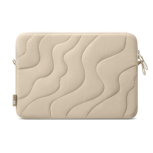 tomtoc 360 Protective Puffy Laptop Sleeve for 13-inch MacBook Air M5/A3449(2026)/M4/M3/M2 A3240 A3113, MacBook Neo A18 & MacBook Pro M2/M1, Quilted Soft Puffer Bag for 13-inch Surface Pro Copilot+PC