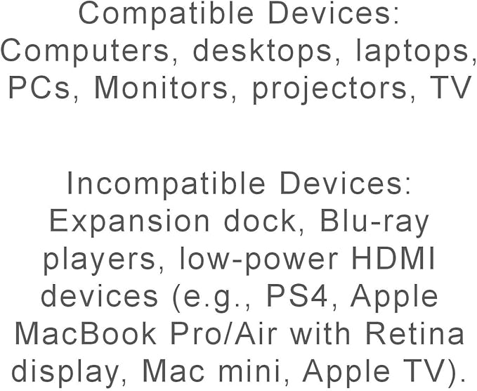 YGKSAA HDMI to VGA Adapter, 1PCS HDMI to VGA Unidirectional Converter (Male to Female), Compatible with Computers, desktops, laptops, PCs, Monitors, projectors, TV