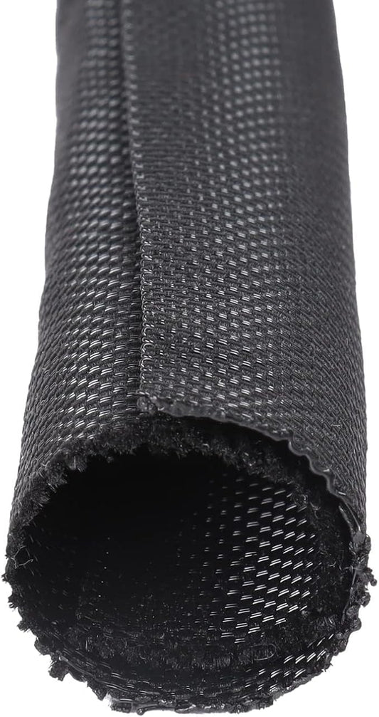 Automotive Wire Sheathing Split Wire Loom Braided Mesh Woven Cable Sleeve for Wires/Cable Cord Protector (3/4" - 16 Feet)