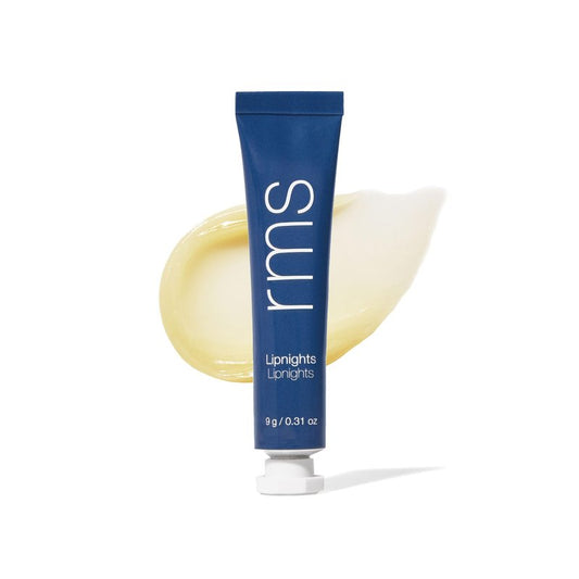 RMS Beauty Lipnights Overnight Lip Mask - Barrier Repair Hydrating Lip Balm Vanilla Coco Butter & Shea Butter Overnight Mask