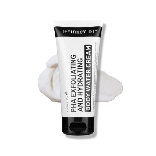 The INKEY List PHA Body Water Cream 5fl oz/150ml, Ultimate 2-in-1 Moisturiser For Exfoliation & Hydration, For Smoother & Brighter and More Even-looking Skin, Suitable For All Skin Types