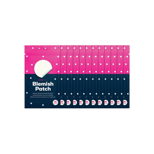 HANHOO Blemish Patch, Hydrocolloid Pimple Patches for Acne, 432 Count, 12 Pack, Invisible Acne Spot Patches That Shrink Pimples, Absorb Fluid, and Protect from Finger-Picking and Dirt for Clear Skin
