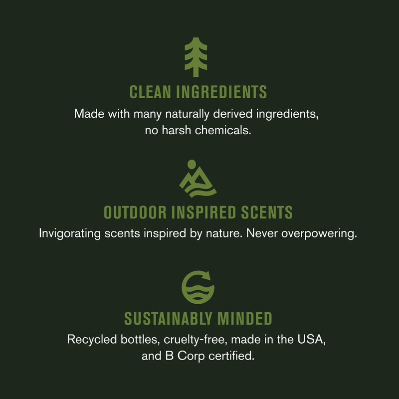 Every Man Jack Men's Bath and Body Gift Set - Cedar & Red Sage Scent - Clean Ingredients - Includes Hydrating Body Wash, 2-in-1 Shampoo, Aluminum-free Deodorant & Face Wash