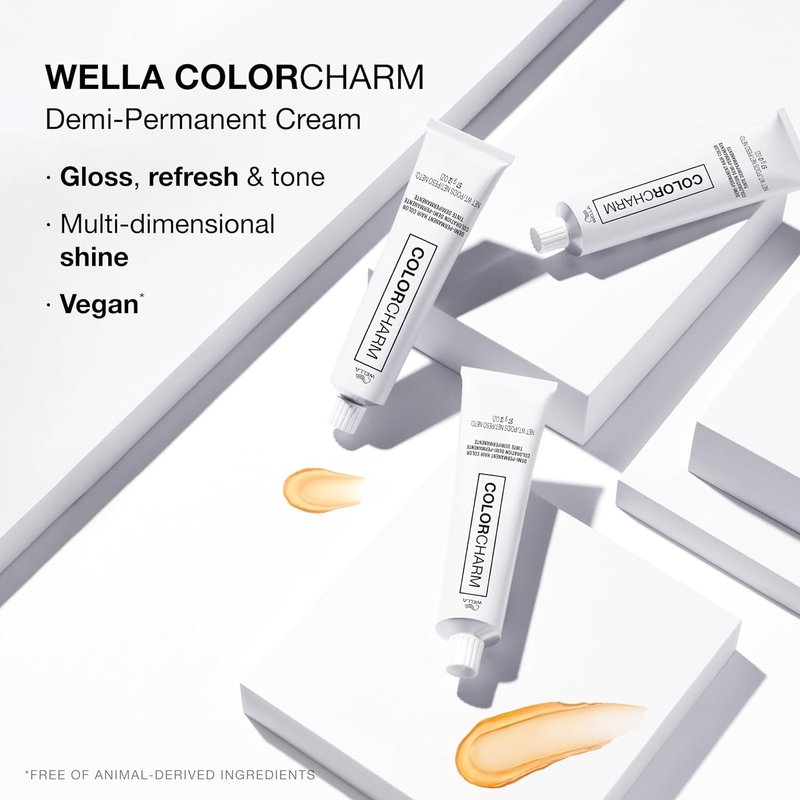 COLORCHARM Demi Permanent Hair Color | 2BBL Blue Black | Gloss, Refresh & Tone | 2 Fl Oz