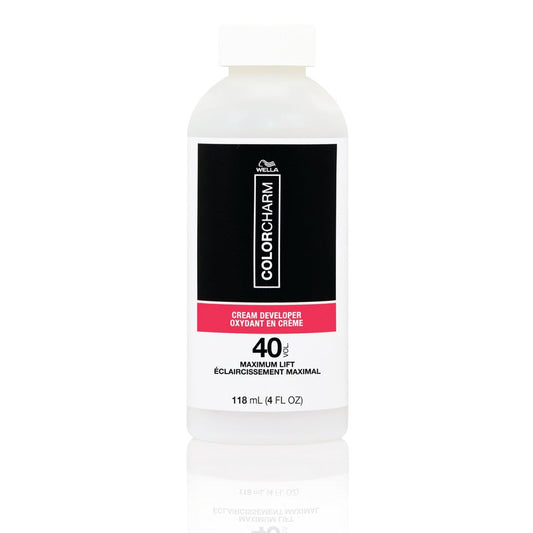 COLORCHARM Cream Hair Color Developer | 40 Volume | For Optimal Gray Blending and Rich Multi-Dimensional End Results | 4 Fl Oz