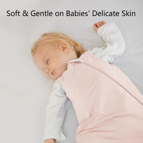 BubblePanda Bamboo Sleep Sack - Soft & Warm Quilted 2.5 Tog for Toddlers 24-36 Months | 2-Way Zipper