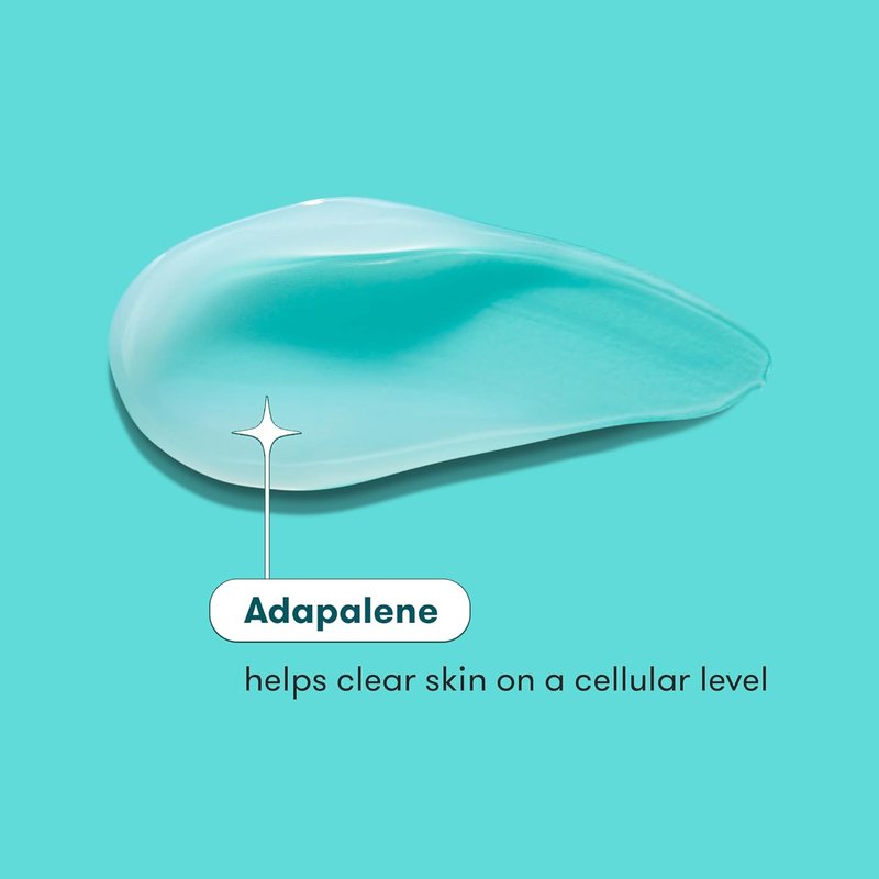 ProactivMD Adapalene Gel Acne Treatment - Prescription Strength Retinoid for Face & Body Acne | 1.6 Oz, Paraben Free
